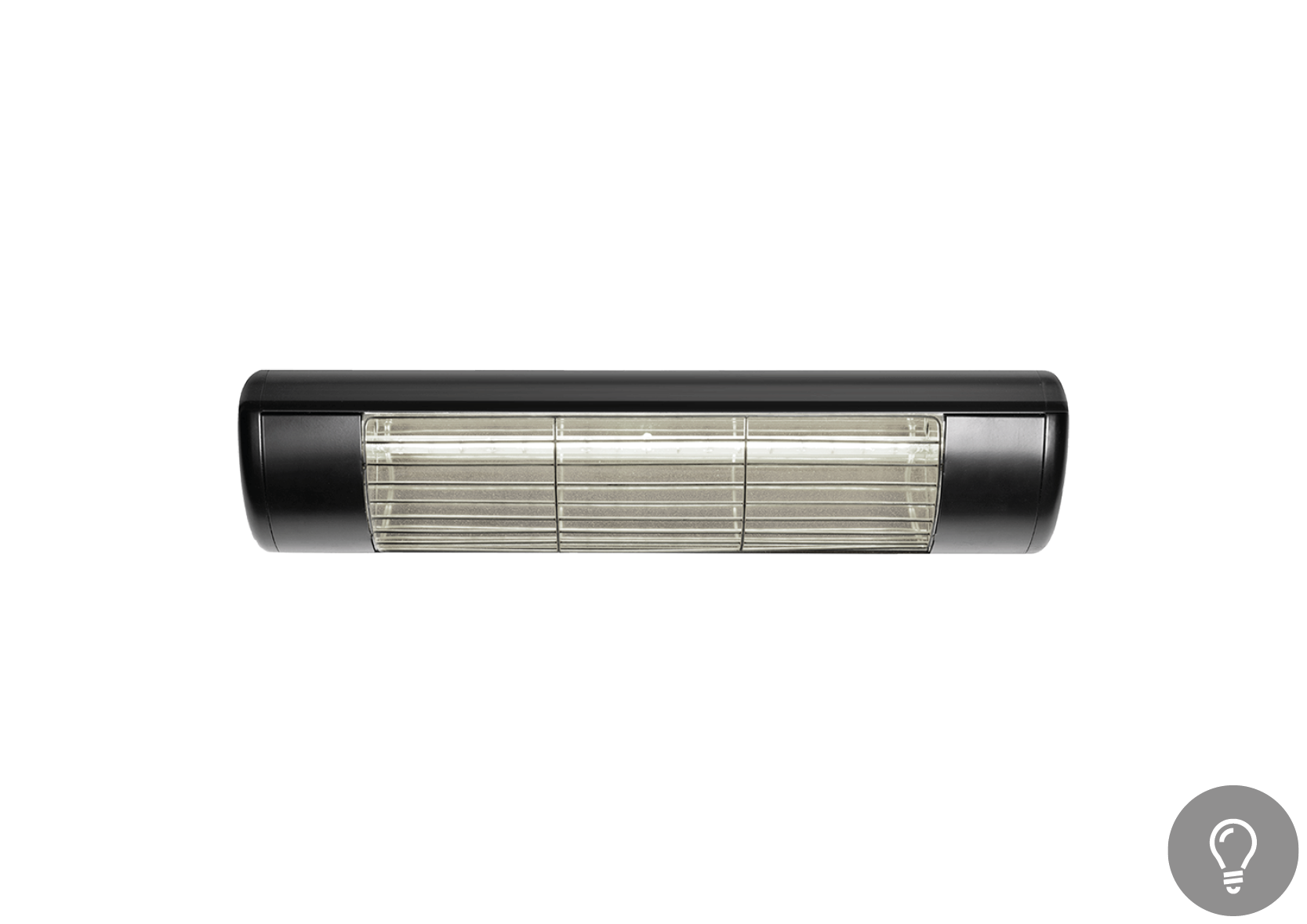 Riscaldatore ad infrarossi HLW spento