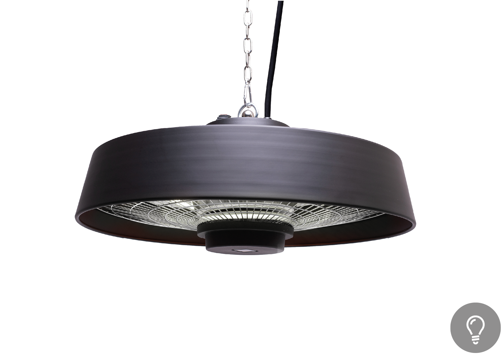 Riscaldatore ad infrarossi DS2000 spento