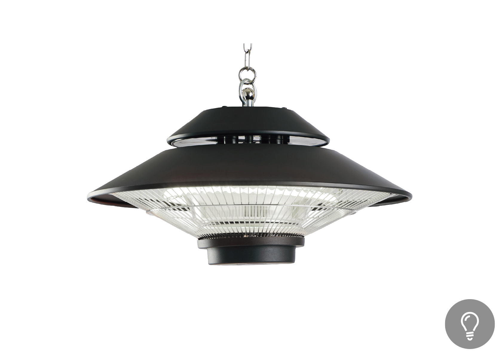 Riscaldatori ad infrarossi GS1500 spento